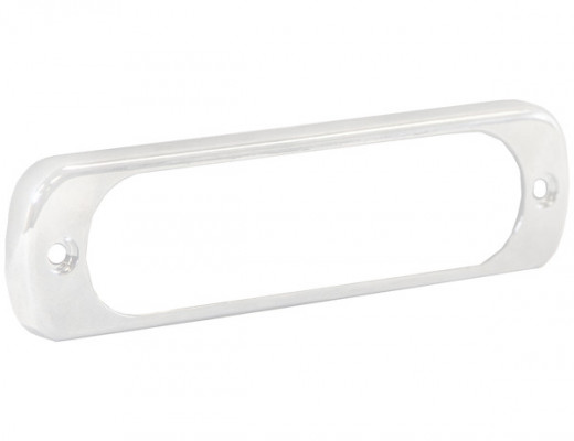 Image of White Bezel for 4.4 Inch Thin Mount LED Strobe Light from Buyers Products. Part number: 8891921