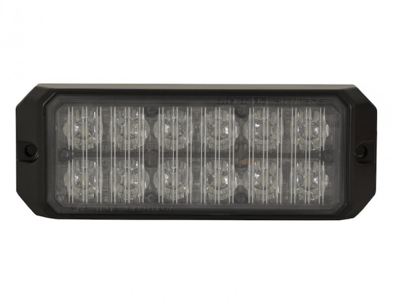 Image of Thin Dual Row 4.5 Inch Green LED Strobe Light from Buyers Products. Part number: 8892609