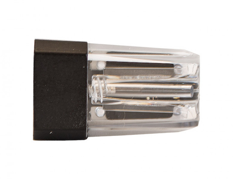 Image of Narrow Profile 5 Inch Clear LED Strobe Light from Buyers Products. Part number: 8892701