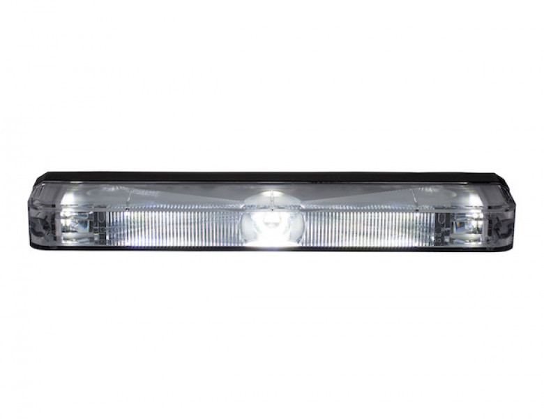 Image of Narrow Profile 5 Inch Clear LED Strobe Light from Buyers Products. Part number: 8892701