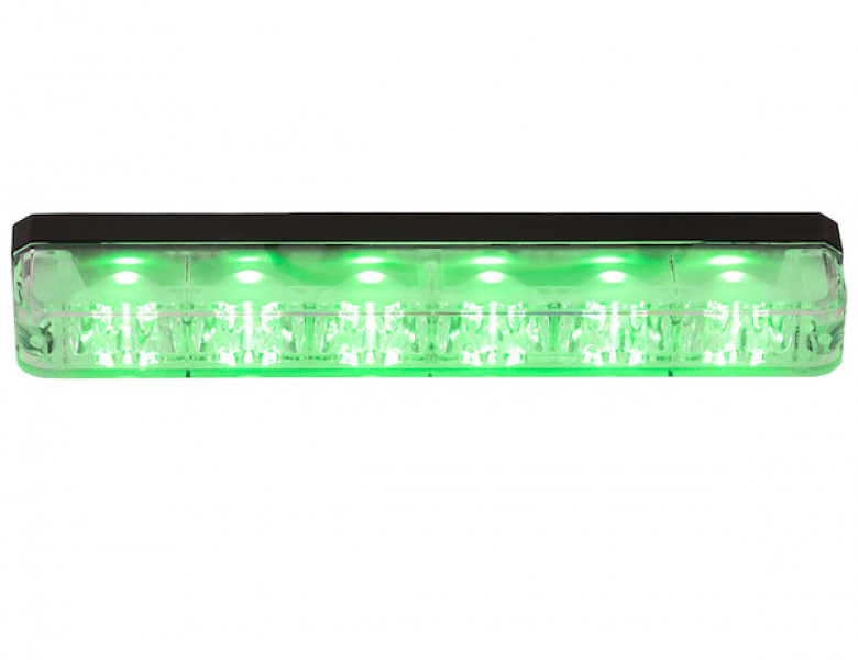 Image of Ultra Bright Narrow Profile Amber LED Strobe Light from Buyers Products. Part number: 8892800