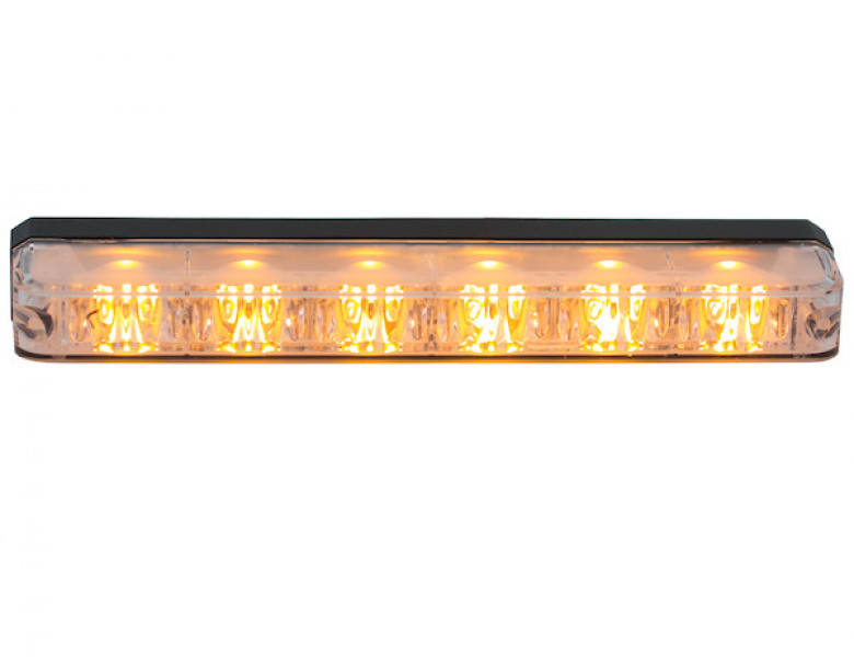 Image of Ultra Bright Narrow Profile Amber LED Strobe Light from Buyers Products. Part number: 8892800