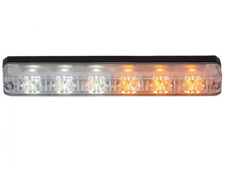 Image of Ultra Bright Narrow Profile Amber LED Strobe Light from Buyers Products. Part number: 8892800