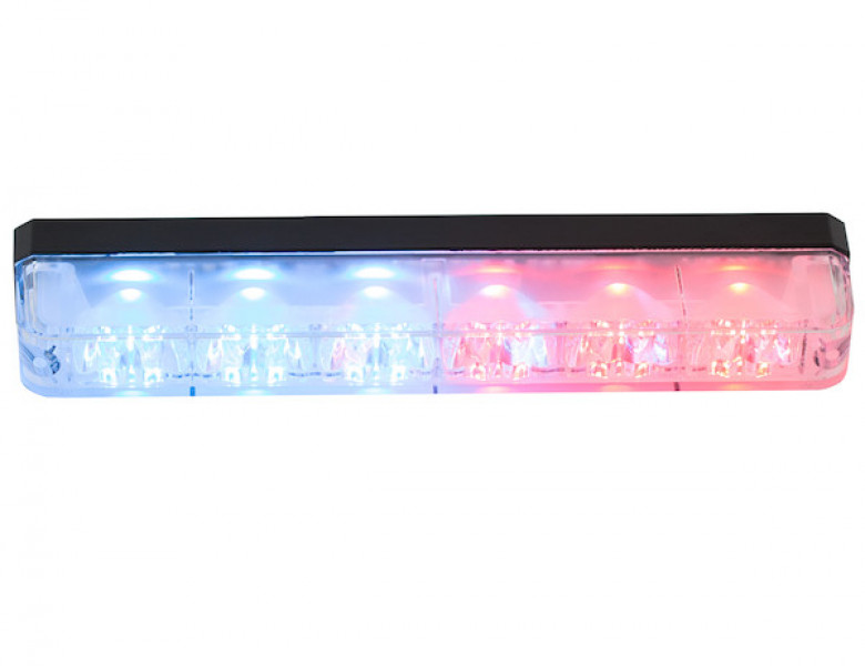 Image of Ultra Bright Narrow Profile Amber LED Strobe Light from Buyers Products. Part number: 8892800