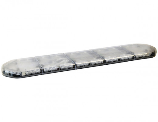 Image of 60 Inch Modular Light Bar (14 Amber Modules, 2 Red Stop/Turn/Tail, Traffic Adviser) from Buyers Products. Part number: 8893060