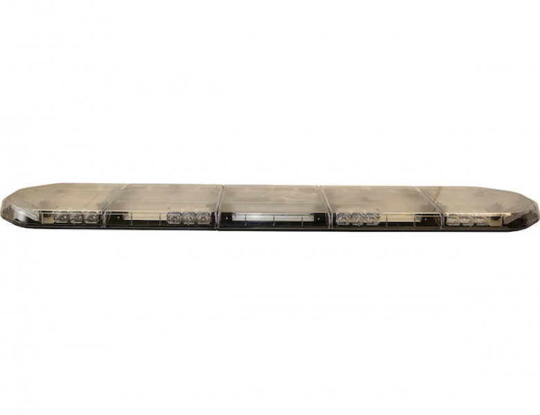 Image of 60 Inch Modular Light Bar (14 Amber Modules, 2 Red Stop/Turn/Tail, Traffic Adviser) from Buyers Products. Part number: 8893060