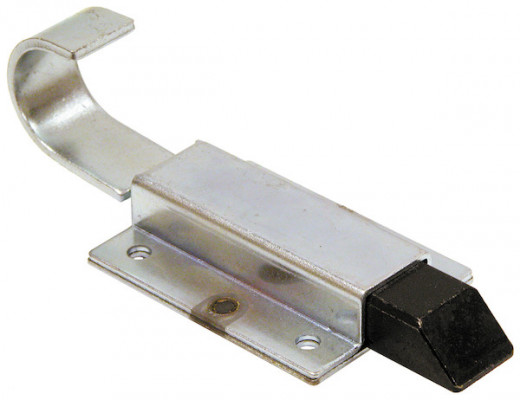 Image of Slam Bolt Latch - Finger Pull Style - 2 x 5.5 Inch - Zinc Plated from Buyers Products. Part number: 90M