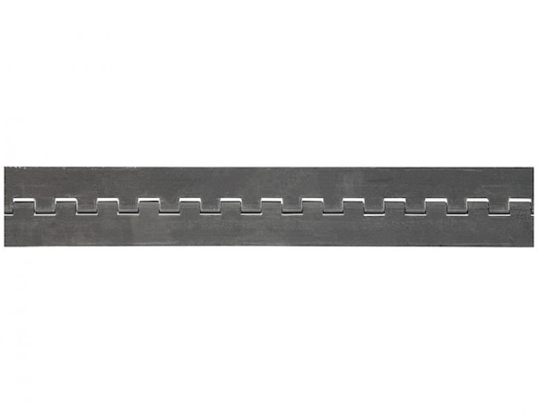 Image of Aluminum Continuous Hinge .093 x 72 Inch Long with 1/4 Pin and 2.0 Open Width from Buyers Products. Part number: A34