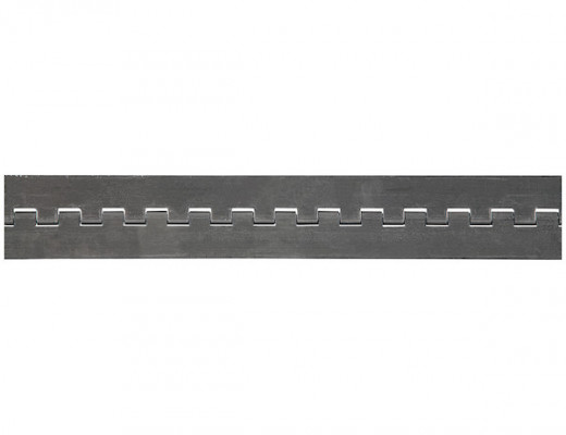 Image of Aluminum Continuous Hinge .093 x 72 Inch Long with 1/4 Pin and 2.0 Open Width from Buyers Products. Part number: A34