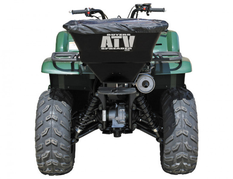 Image of Horizontal Mount ATV Spreader - 100 Pound Capacity from Buyers Products. Part number: ATVS100