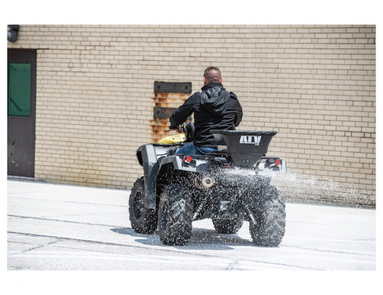 Image of Horizontal Mount ATV Spreader - 100 Pound Capacity from Buyers Products. Part number: ATVS100