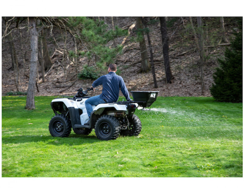 Image of Horizontal Mount ATV Spreader - 100 Pound Capacity from Buyers Products. Part number: ATVS100