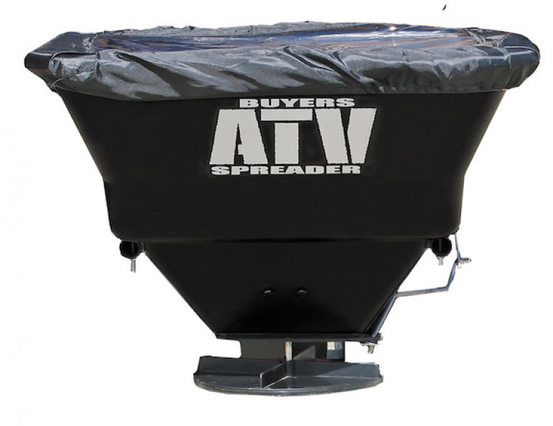 Image of Horizontal Mount ATV Spreader - 100 Pound Capacity from Buyers Products. Part number: ATVS100