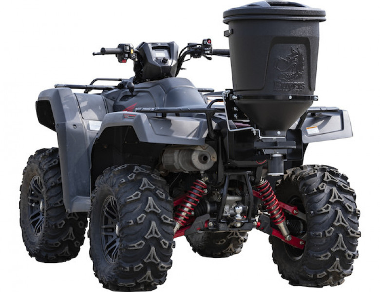 Image of ATV All-Purpose Spreader - Vertical Mount -15 Gallons from SALTDOGG. Part number: ATVS15A