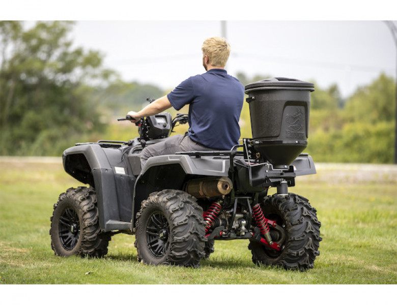 Image of ATV All-Purpose Spreader - Vertical Mount -15 Gallons from SALTDOGG. Part number: ATVS15A