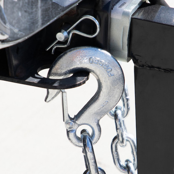 Image of 3/8x22 Inch Class 4 Trailer Safety Chain With 1 Forged Eye Slip Hook-30 Proof from Buyers Products. Part number: B03822SC