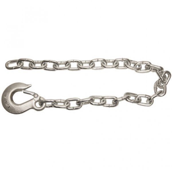 Image of 3/8x22 Inch Class 4 Trailer Safety Chain With 1 Forged Eye Slip Hook-30 Proof from Buyers Products. Part number: B03822SC