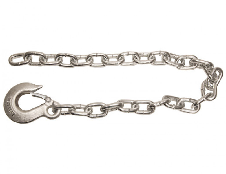 Image of 3/8x35 Inch Class 4 Trailer Safety Chain With 1 Forged Eye Slip Hook-30 Proof from Buyers Products. Part number: B03835SC