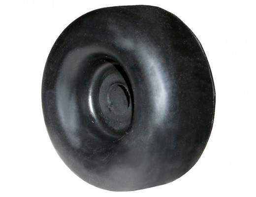 Image of Round Rubber Bumper - 2-1/2 Diameter x 1 Inch High - Black from Buyers Products. Part number: B1001