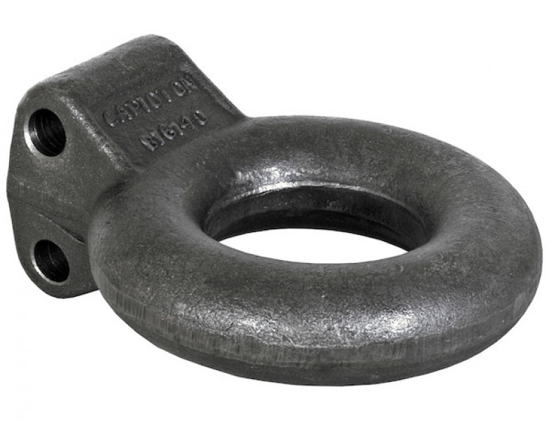 Image of Plain 10-Ton Forged Steel Tow Eye 3 Inch I.D. from Buyers Products. Part number: B16140