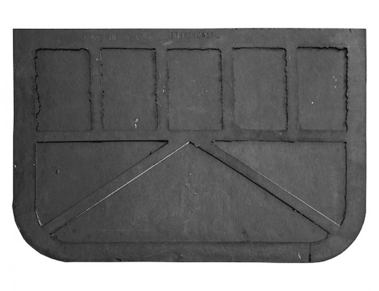 Image of Heavy Duty Black Rubber Mudflaps 18x12 Inch from Buyers Products. Part number: B1812LSP