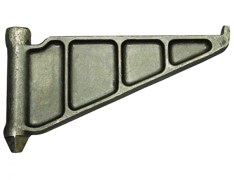 Image of 8 x 12-1/2 Inch Forged Steel Outrigger With Mounting Brackets from Buyers Products. Part number: B23515