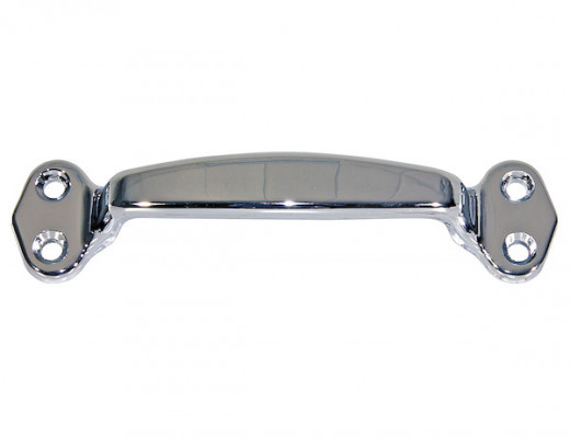 Image of Chrome Plated Die-Cast Zinc Alloy Grab Handle - 8.25 Inch Long from Buyers Products. Part number: B2399B2C