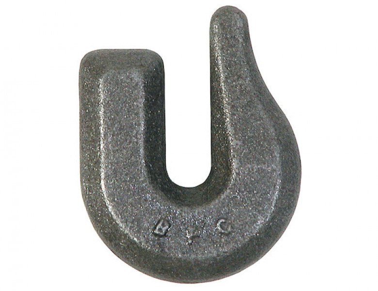 Image of 5/16 Inch Drop Forged Weld-On Heavy-Duty Towing Hook - Grade 43 from Buyers Products. Part number: B2408W