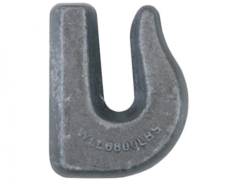 Image of 3/8 Inch Drop Forged Weld-On Heavy-Duty Towing Hook - Grade 70 from Buyers Products. Part number: B2409W375