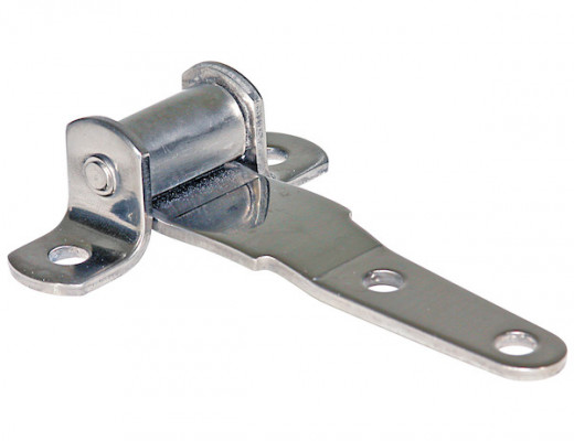 Image of 1 x 3.63 Inch Stainless Steel Strap Hinge with 5/16 Pin-Overall 2.75 x 4 Inch from Buyers Products. Part number: B2424SS