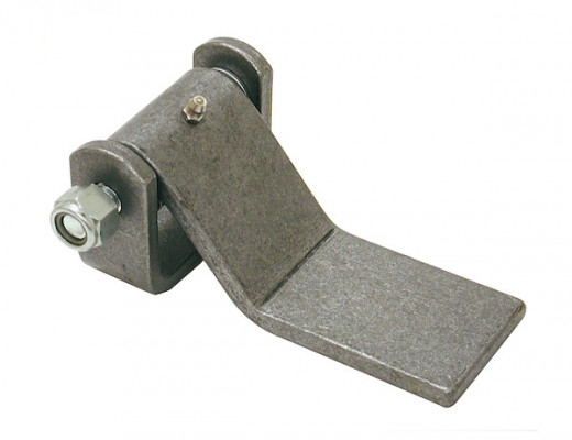 Image of Formed Steel Hinge Strap with Grease Fittings - 5.85 x 4.33 x 2.44 Inch Tall from Buyers Products. Part number: B2426FSLL