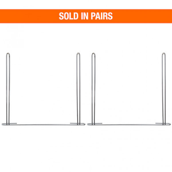 Image of Anti-Sail Brackets for 24in Flaps - Long from Buyers Products. Part number: B2436ASBC