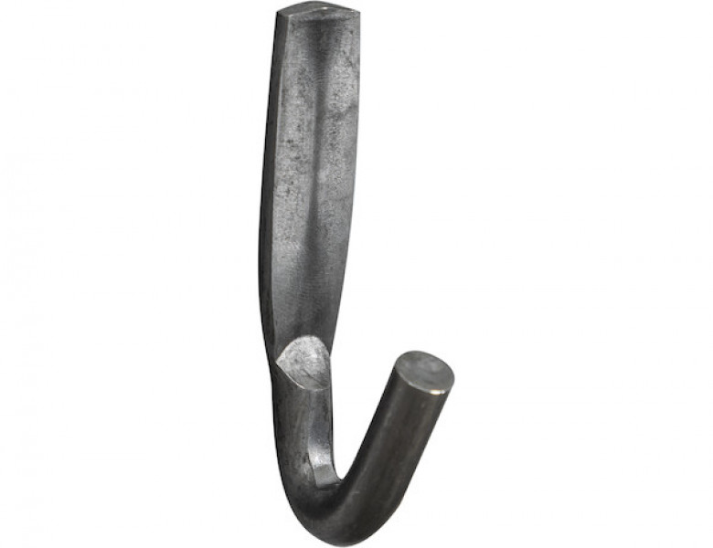 Image of Plain Steel Tarp Hook, 3-1/4 Inch Length from Buyers Products. Part number: B2447NHP