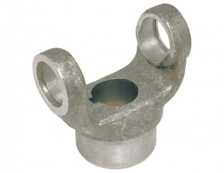 Image of B1310 Series End Yoke 1-1/8 Inch Round Bore With 1/4 Inch Keyway from Buyers Products. Part number: B24503