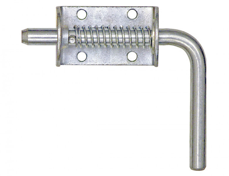 Image of 1/2 Inch Zinc Plated Spring Latch Assembly - 1.56 x 6.5 Inch Long from Buyers Products. Part number: B2575