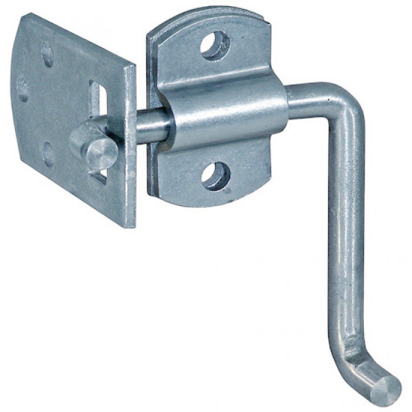 Image of Zinc Corner Security Latch Set from Buyers Products. Part number: B2589BZ