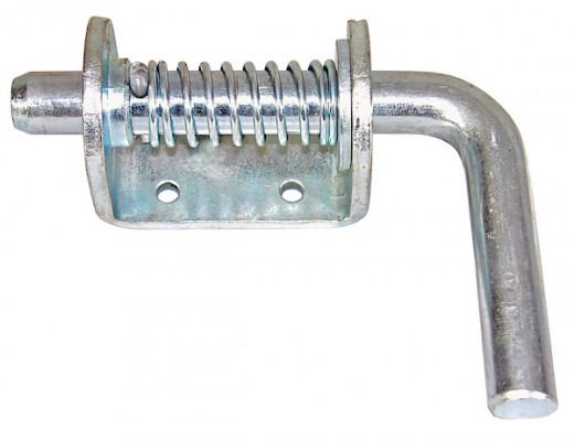 Image of 3/4 Inch Zinc Plated Heavy Duty Spring Latch Assembly from Buyers Products. Part number: B2596