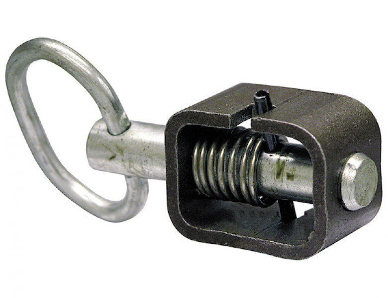 Image of 5/8 Inch Weld-On Spring Latch Assembly-Plain Tube - 2.53 x 4.68 Inch from Buyers Products. Part number: B2598H