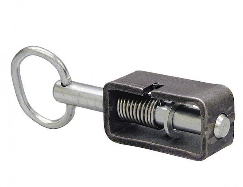 Image of 5/8 Inch Weld-On Spring Latch Assembly - Extended Plunger from Buyers Products. Part number: B2598LP