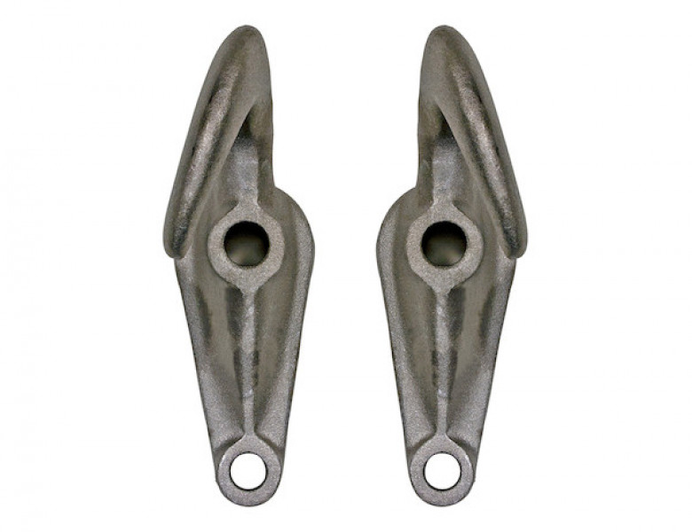 Image of Plain Finish Drop Forged Towing Hook Pairs from Buyers Products. Part number: B2800A