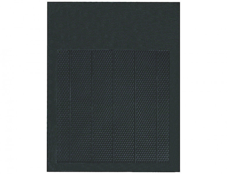 Image of Heavy Anti-Spray Black Rubber Mudflaps 24x30 Inch from Buyers Products. Part number: B30SRP