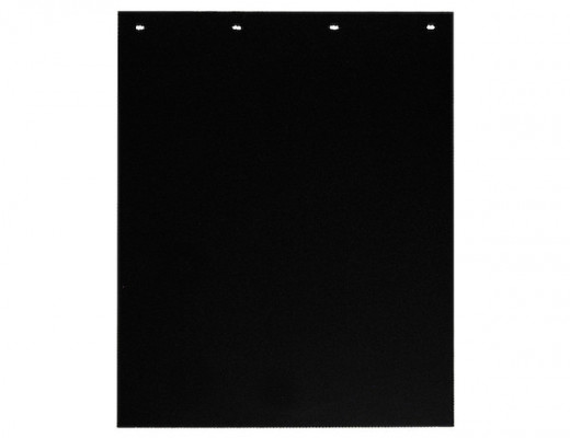 Image of Spray Reducing Grooved Black Polymer Mudflaps 24x36 Inch from Buyers Products. Part number: B36PSRPB