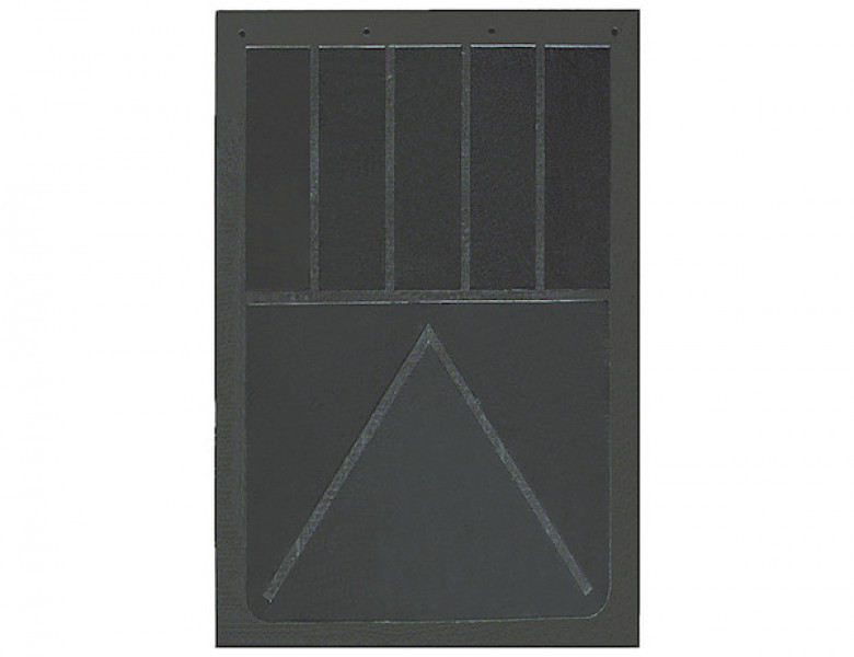 Image of Heavy Anti-Spray Black Rubber Mudflaps 24x36 Inch from Buyers Products. Part number: B36SRP