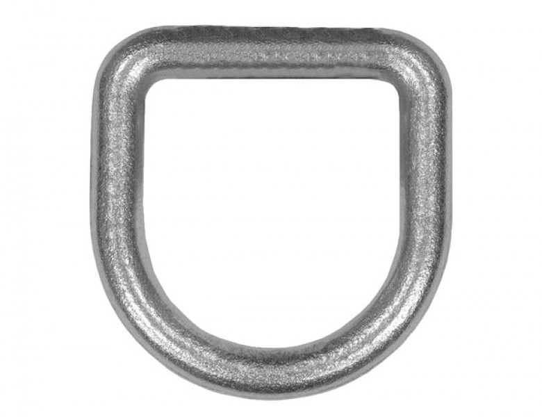 Image of 1/2 Inch Forged White Zinc-Plated D-Ring from Buyers Products. Part number: B38RZW