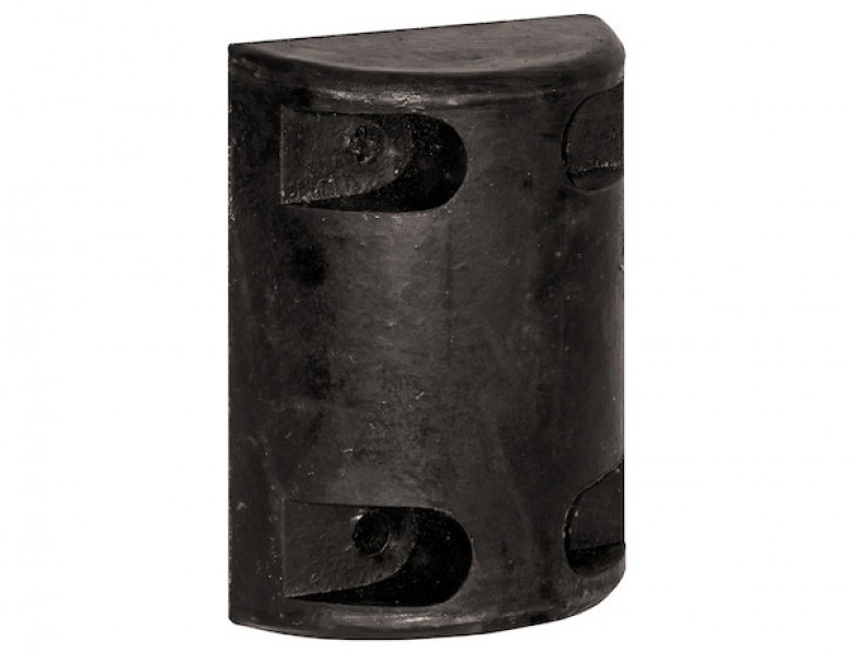 Image of Heavy Duty Friction Stock Bumper - 6 x 3 x 8 Inch Tall - Set of 2 from Buyers Products. Part number: B4000