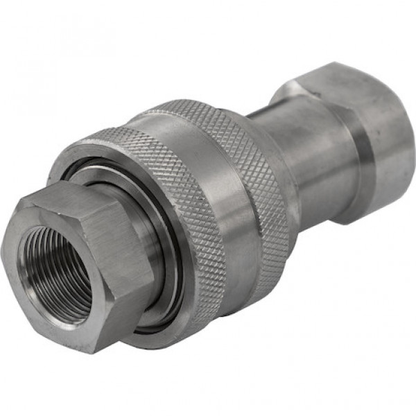 Image of 3/4 Inch NPTF Sleeve-Type Hydraulic Quick Coupler Assembly from Buyers Products. Part number: B40005