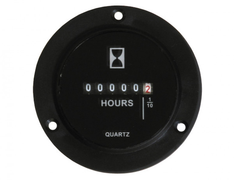 Image of 10-80 VDC Hour Meter from Buyers Products. Part number: B40B45