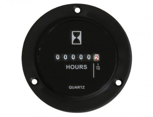 Image of 10-80 VDC Hour Meter from Buyers Products. Part number: B40B45