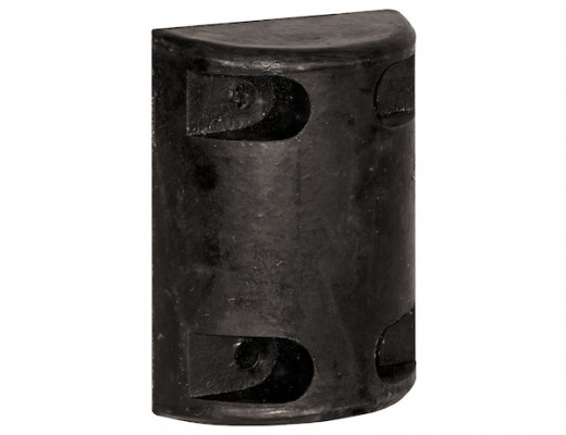 Image of Precision Molded Rubber Bumper - 5-1/2 x 3-23/32 x 7-5/8 Inch Tall - Set of 2 from Buyers Products. Part number: B4500