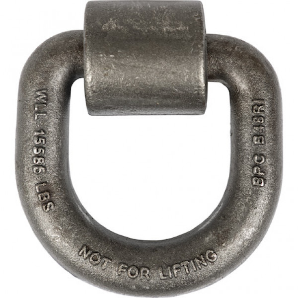 Image of 1 Inch Forged D-Ring with Weld-On Mounting Bracket from Buyers Products. Part number: B48I